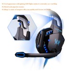 PS4 Gaming Headphones With Microphone Dazzle Lights Glow Game Music Headset