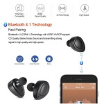 TWS-K2 True Wireless Bluetooth 4.1 In-ear Stereo Sport Headphone